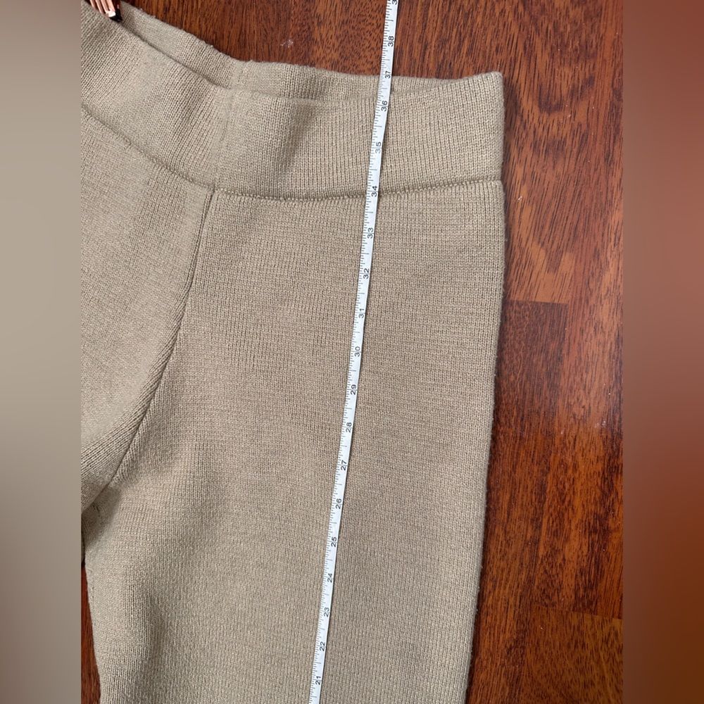 Zara Tan Wide Leg Pants - Picture 12 of 13